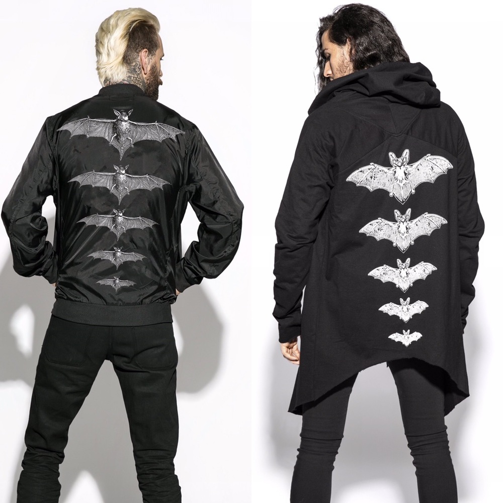 ISO Release the bats cardigan/bomber jacket M
